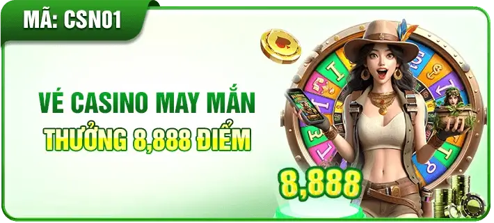 Nhà cái Cm8878 tặng thưởng 8.888 điểm cho vé cược may mắn